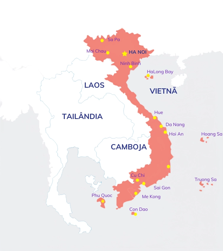 Essência do Vietnam em 10 dias